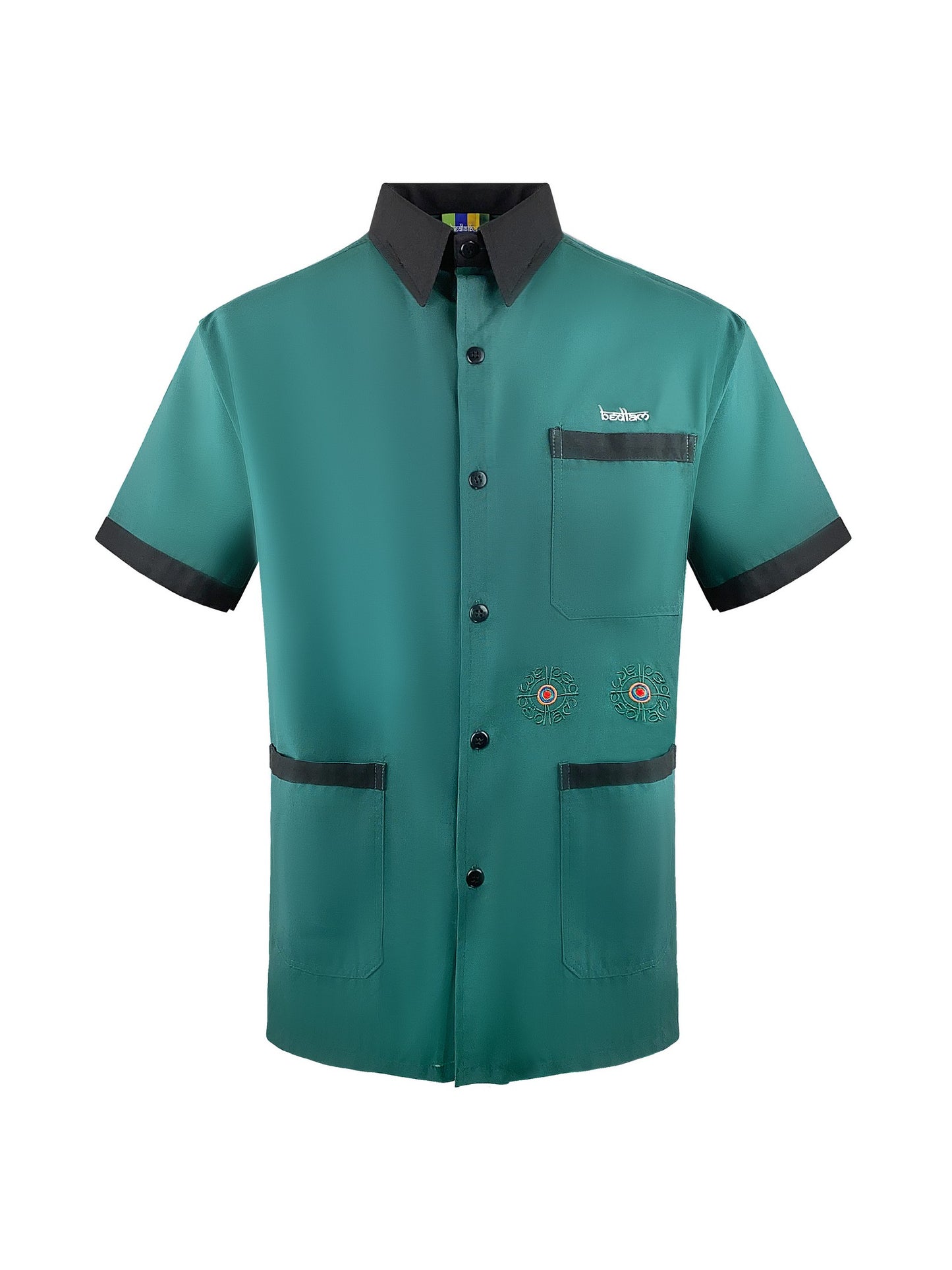 Bedlam Tokyo Shirt "Hi Score" - pine green
