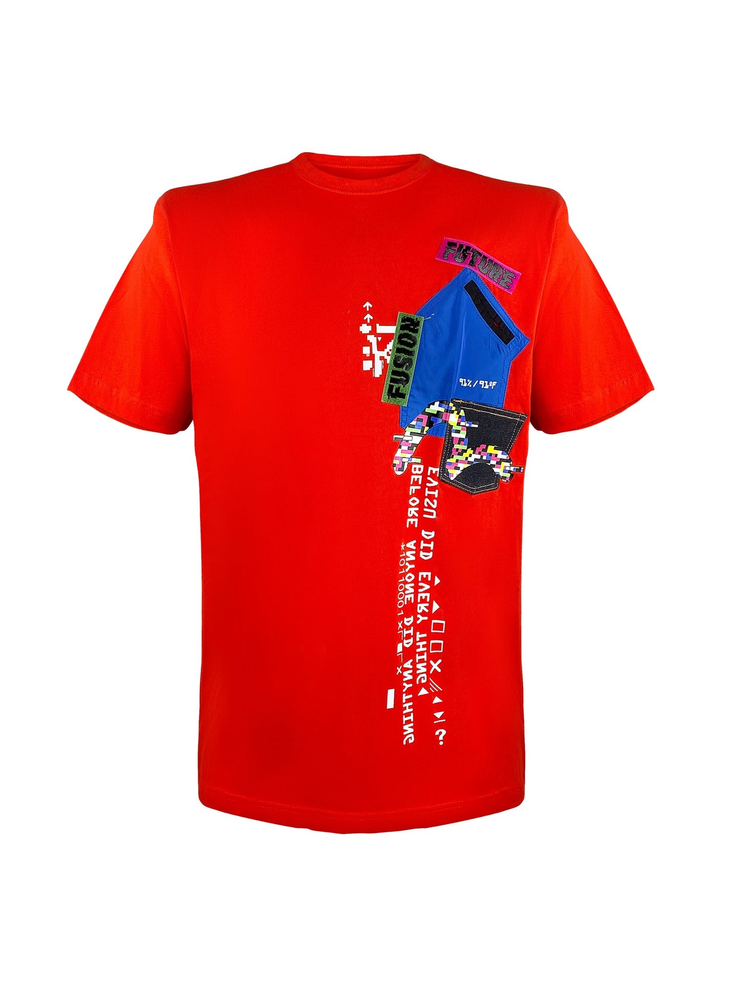 Evisu Tee "Future Fusion" -red