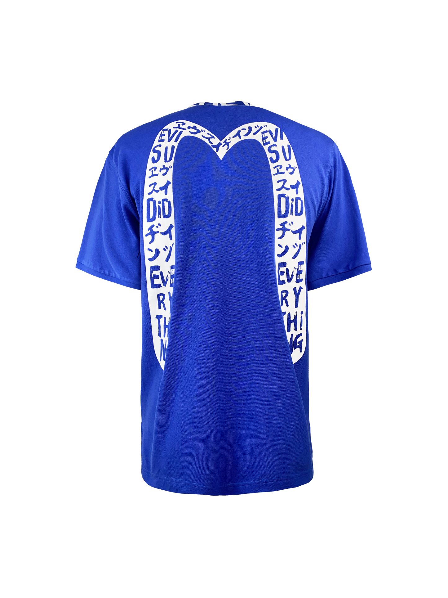 Evisu Polo T-Shirt "Collar&Daicock" - Blue