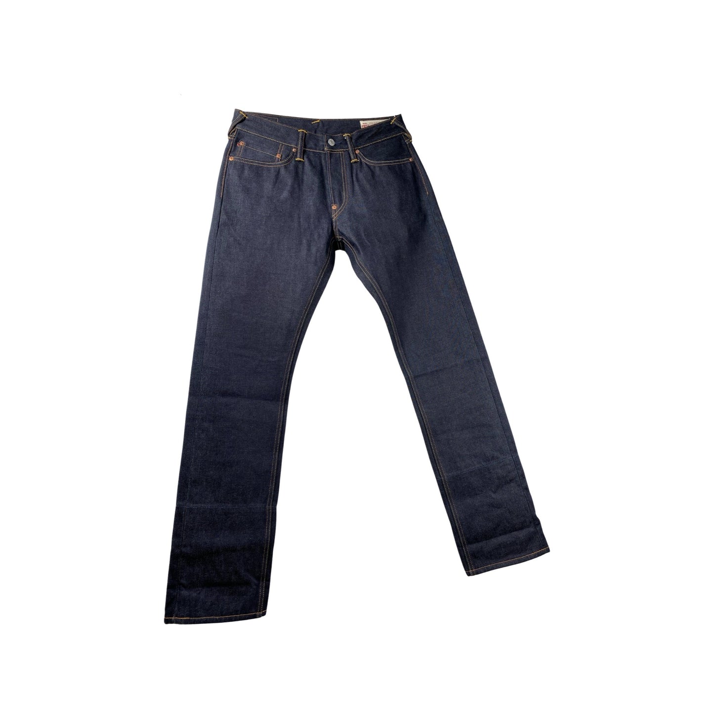 Evisu Hose Jeans "HT Jeans, 2008, Col T Mask Pt, App Seagull & Kanji" -INDX