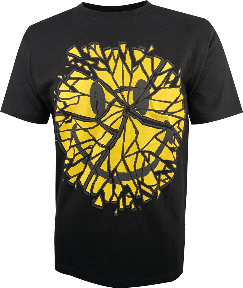 Chinatown Market Tee “Smiley Glass“ - Black