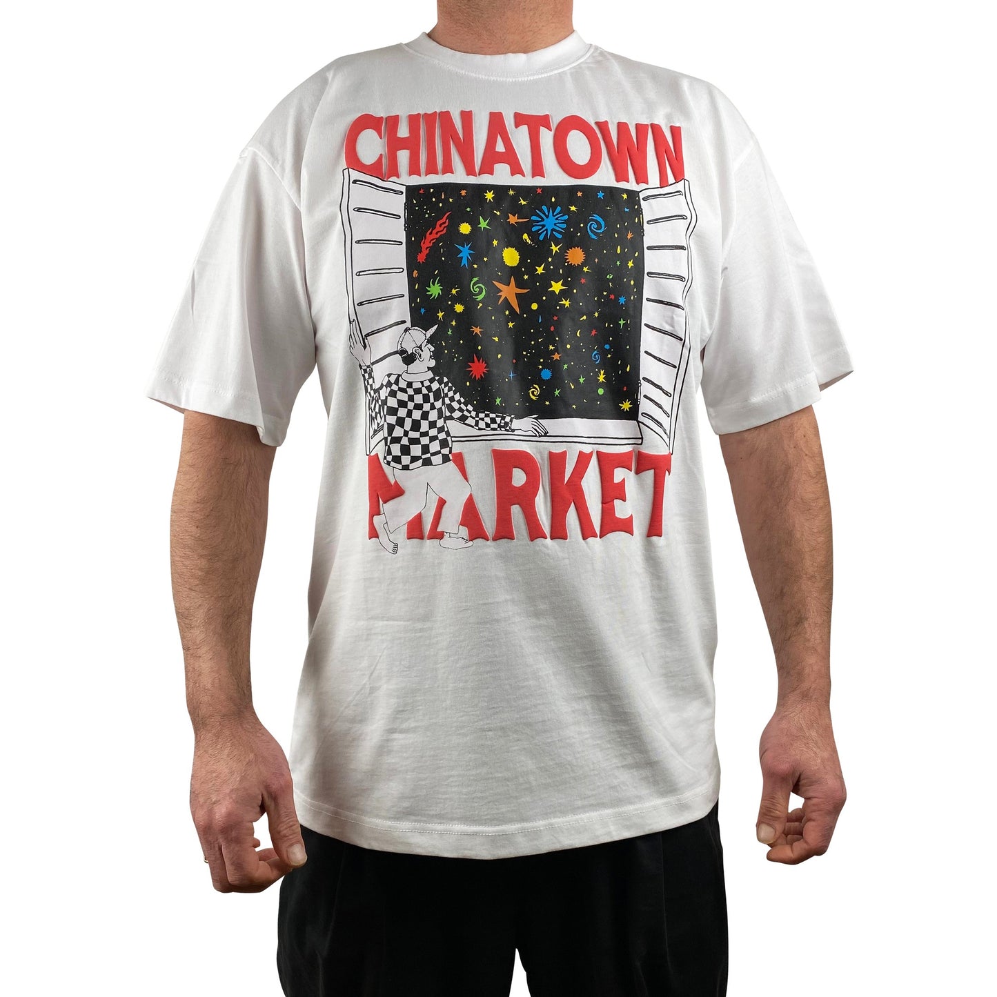 Chinatown Market Tee “Window“ - white