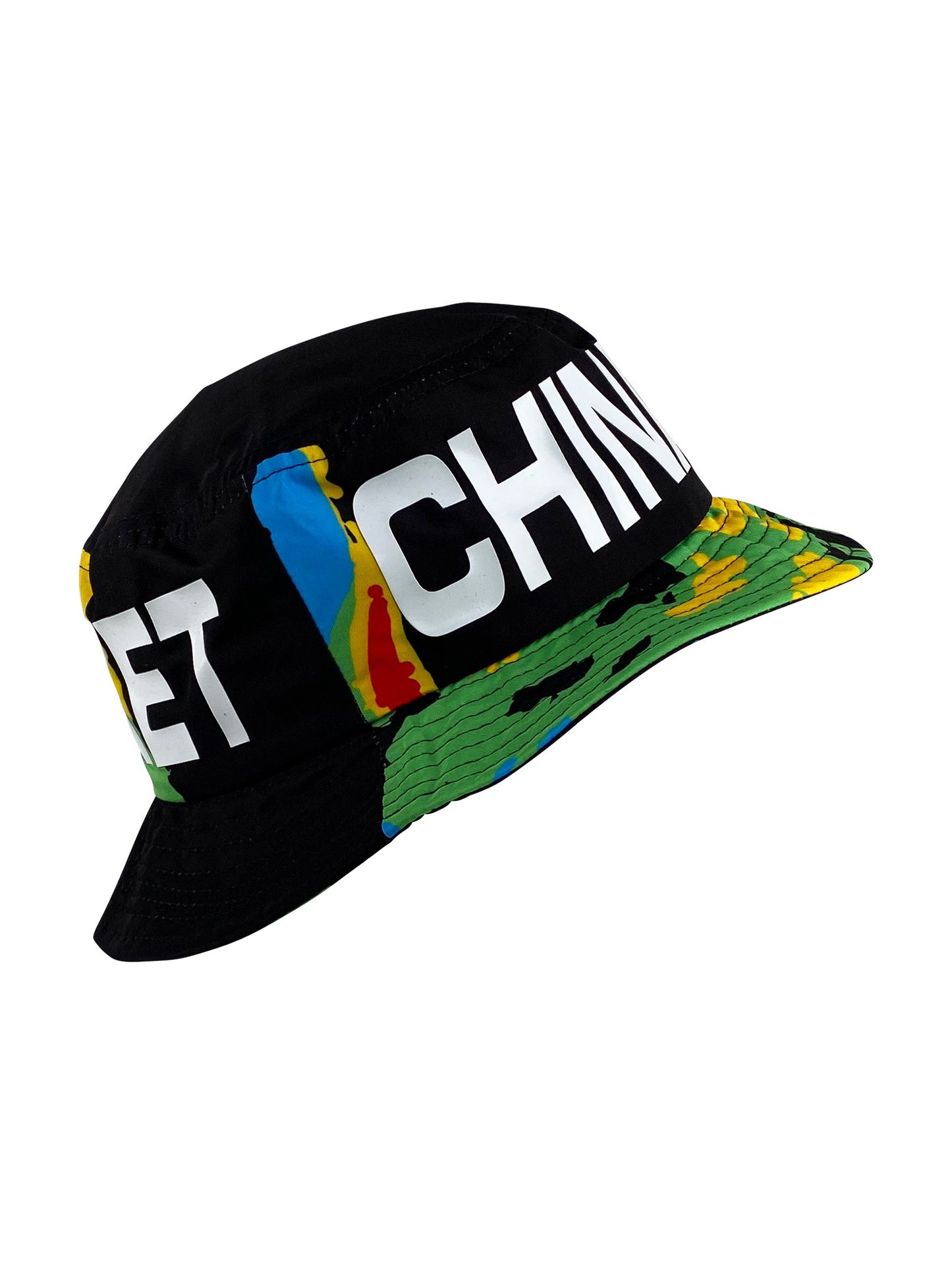 Chinatown Market "Global Citizen" Bucket Hat - black/multi