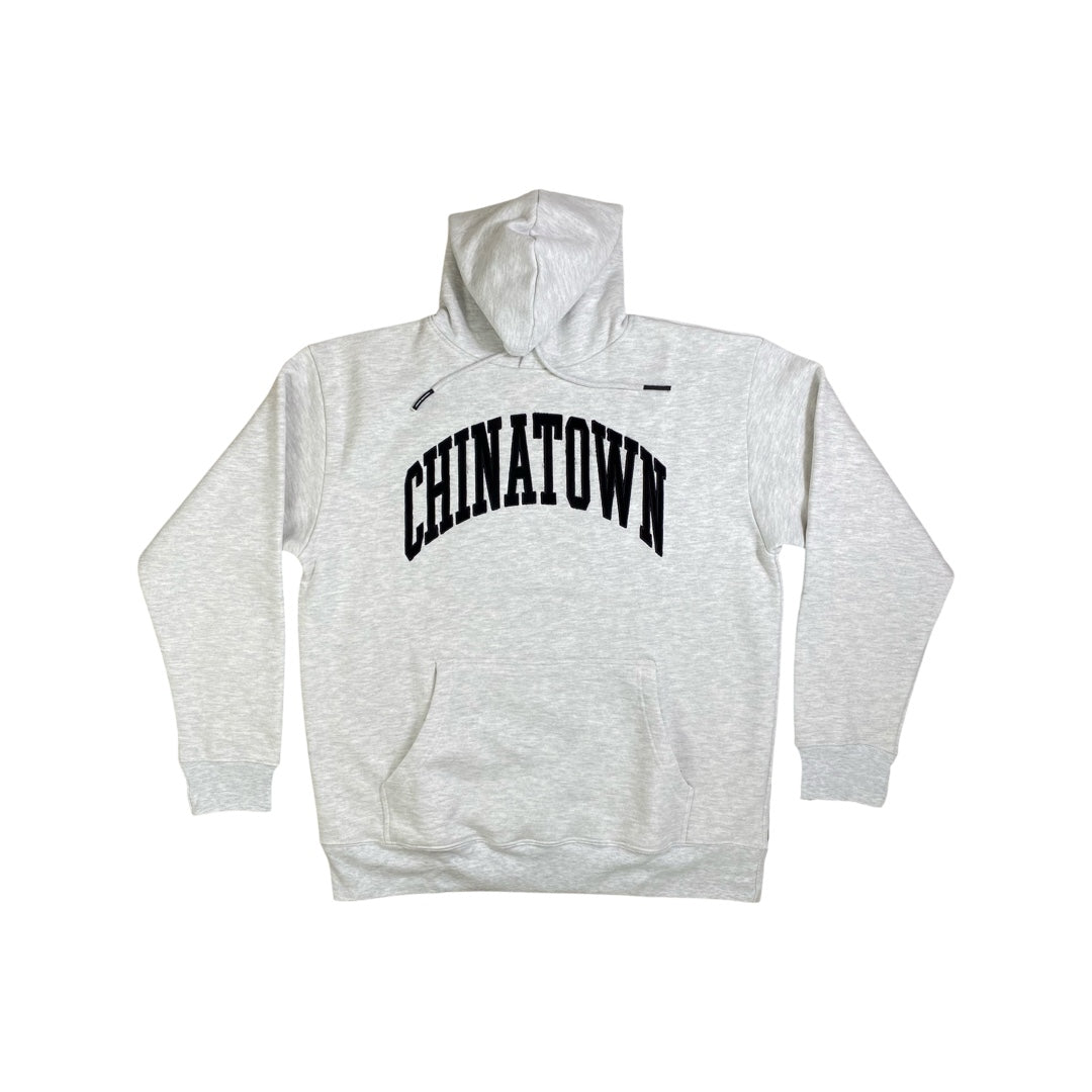 Chinatown Market Hoodie "Corduroy Arc" - grey
