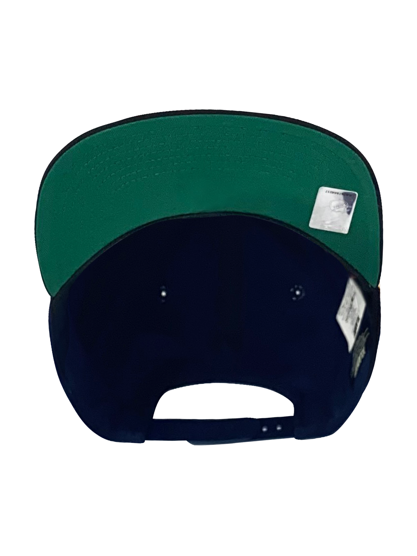 Weißes X-Large Logo Print auf der Frontseite, Innenschirm grün Marineblau