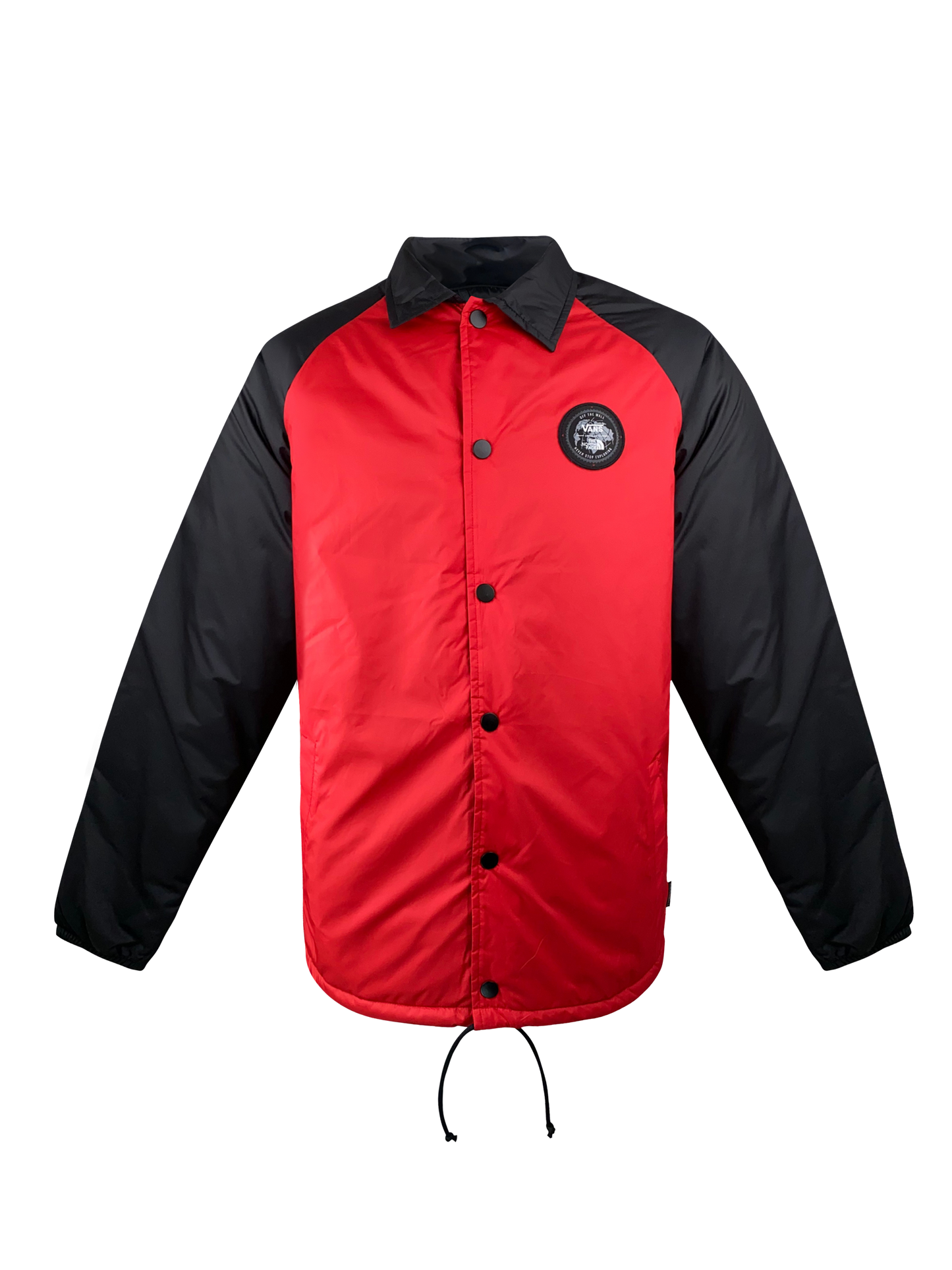 Vans Jacke „Vans X TNF Torr“ -red/blackLeichte gefütterte Windjacke von VANS. Details: Füllmaterial: Thermoball powered by Primaloft