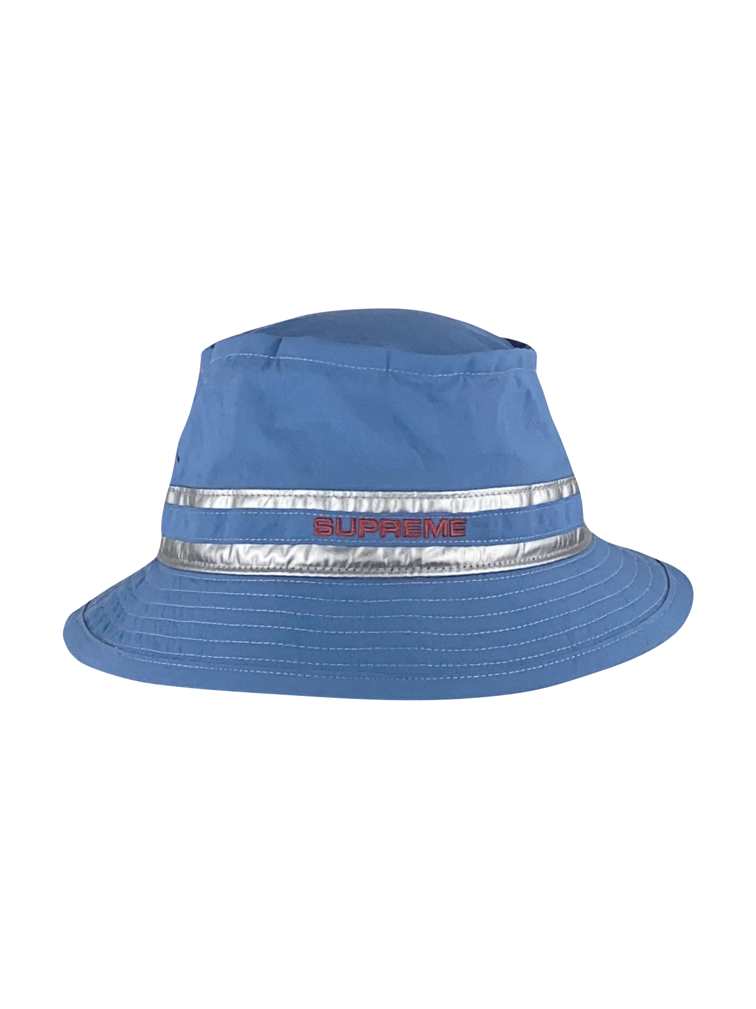 Supreme Hat „contrast stitch crusher“ -light blue – Supreme LB