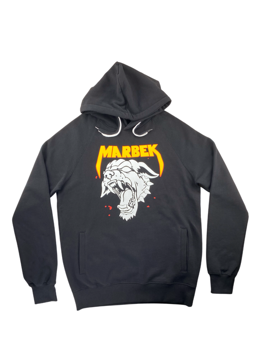 Marbek Hoodie "Dog Design" -black