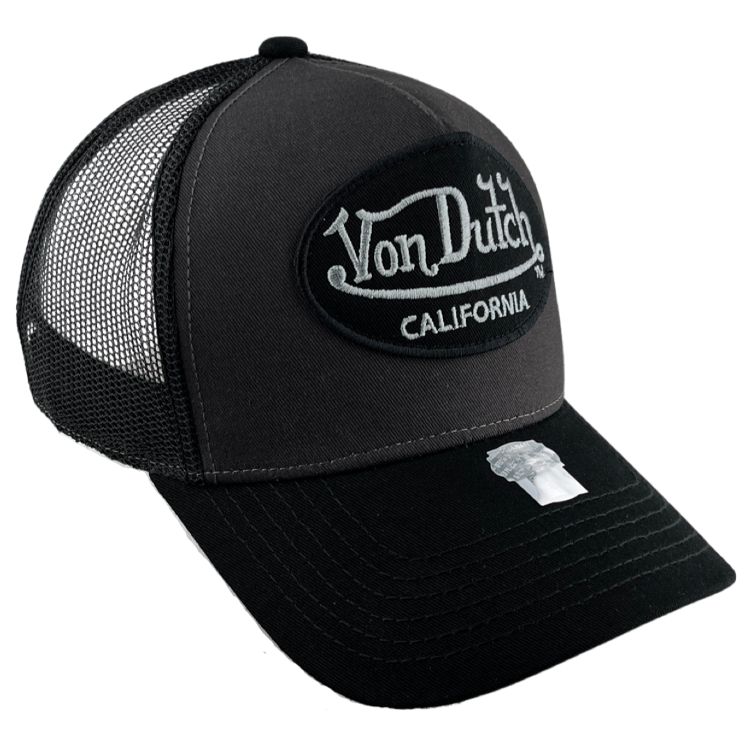 Kopie von Von Dutch Cap "OG Trucker" - grey/black