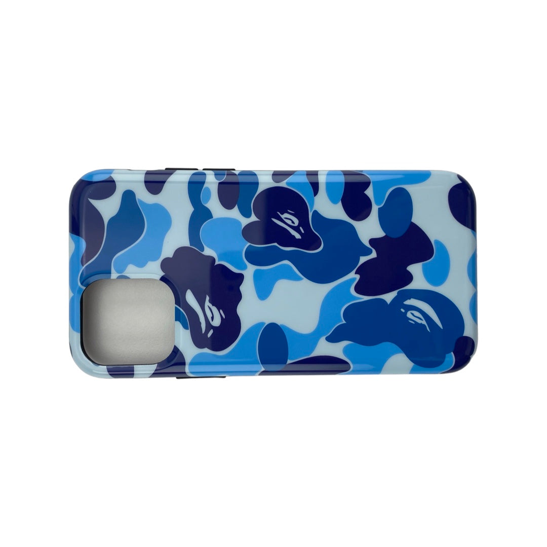 A Bathing Ape Case "11Pro blue camo"-bluecamoPhone Hülle für das 11 Pro von A Bathing Ape.  Details:  Phone- Hülle/Case für das 11Pro blaues Bape-Camo