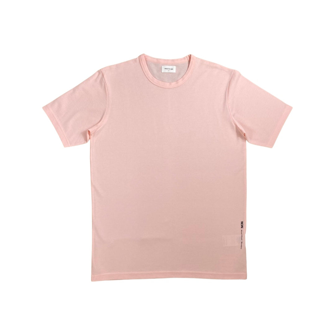 Wood Wood Tee “Ale“ -light pink, T_Shirt von der Marke Wood Wood in Rosa, aus pique stoff
