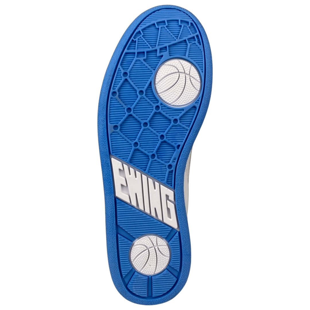 Ewing Athletic Sneaker "33 HI W PU" -white/alaska blue/lemon