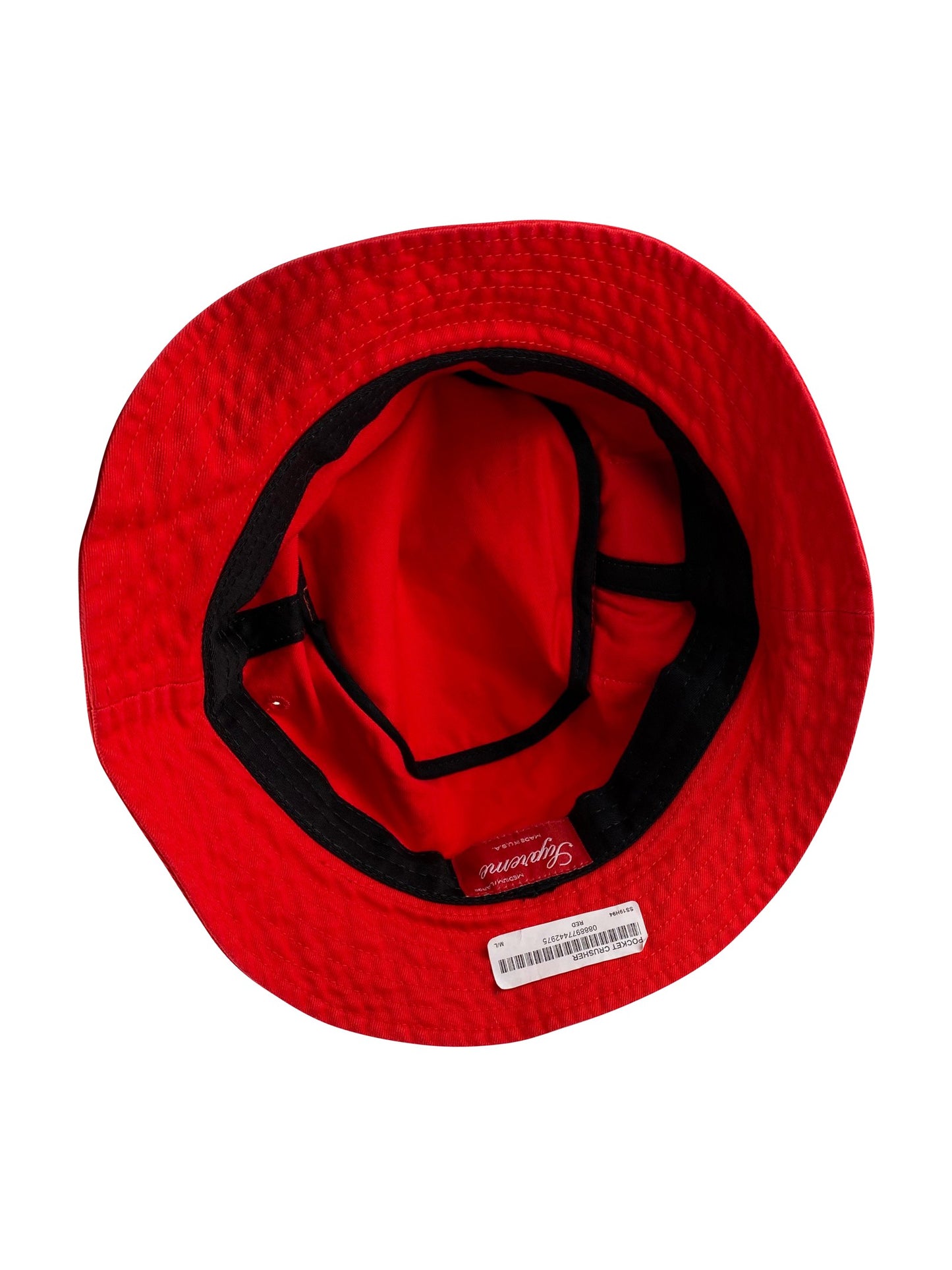 Supreme Hat "Pocket Crusher" - red