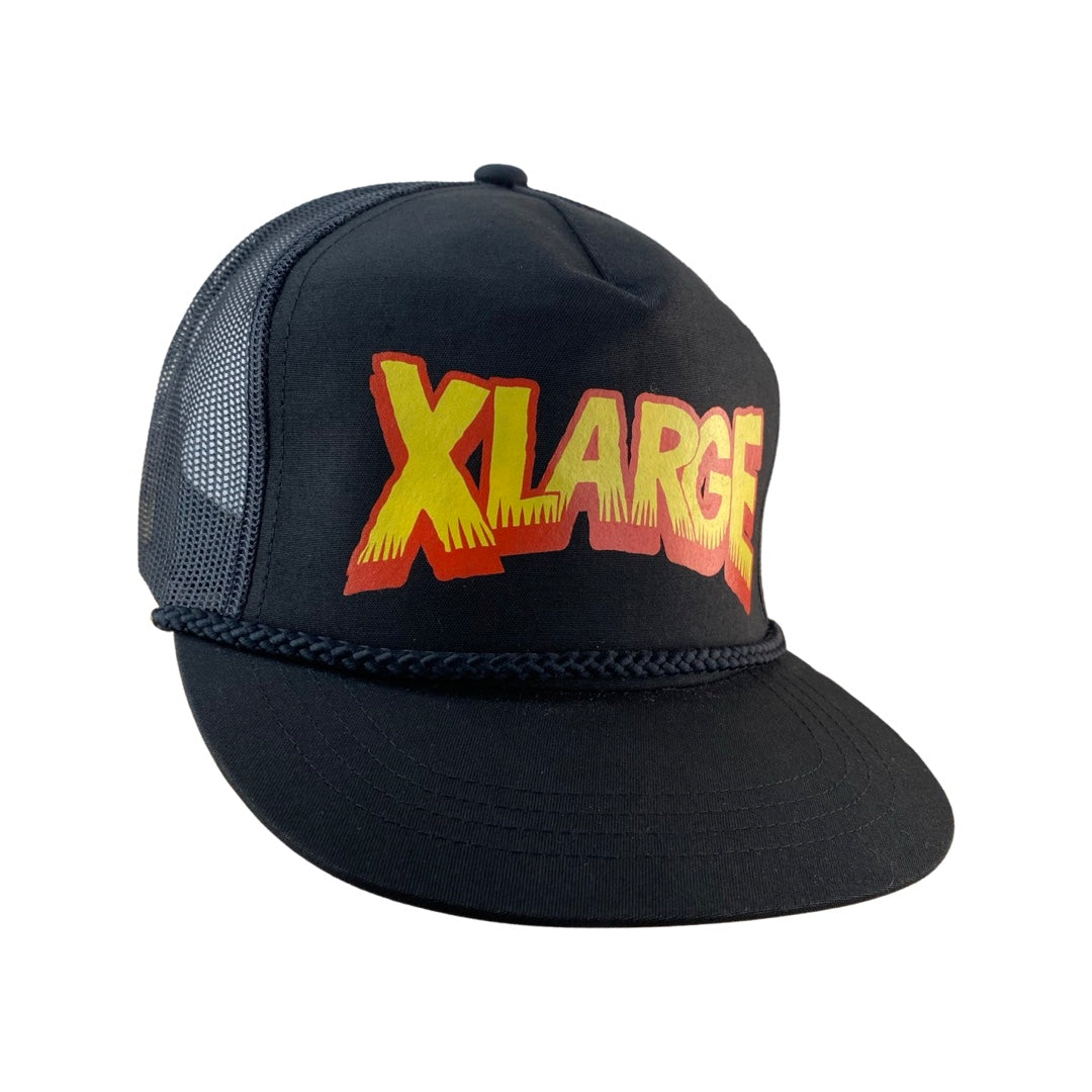 X-Large Cap "Drastic Trucker Hat" -black