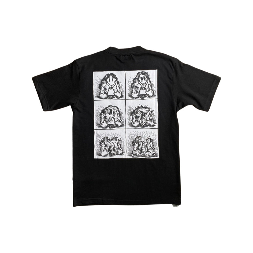 Chinatown Market Tee “SPECIAL MESSAGE” -black