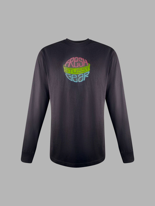 Stüssy Longsleeve "Fresh Gear LS Tee" - Black