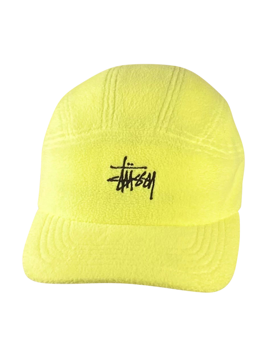 Stüssy Cap “Polar Fleece Panel Runner” - Highlighter