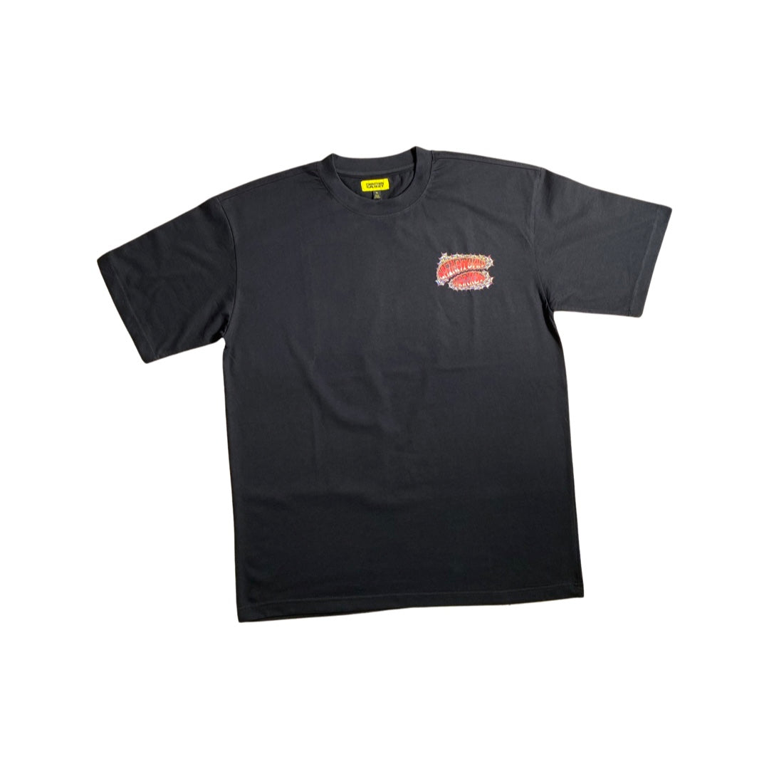 Chinatown Market Tee “POP ROCKET“ -black