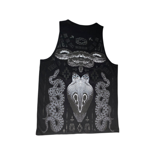 Marcelo Burlon Tanktop Tee "PATAGONIAN Tank" -black