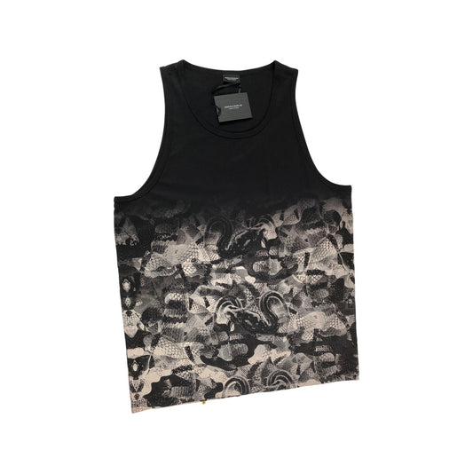 Marcelo Burlon Tanktop Tee "ALLOVER SNAKE TANK" -black