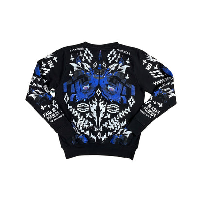 Marcelo Burlon Sweater “PUEBLO CREW” -black/multi