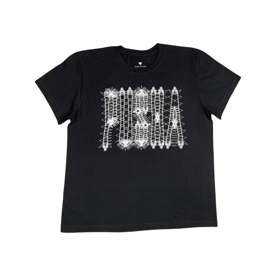 Marcelo Burlon T-Shirt “PUSHA” -black