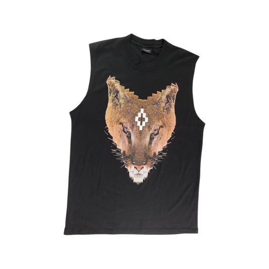 Marcelo Burlon Tanktop Tee "COUGAR TANK" -black