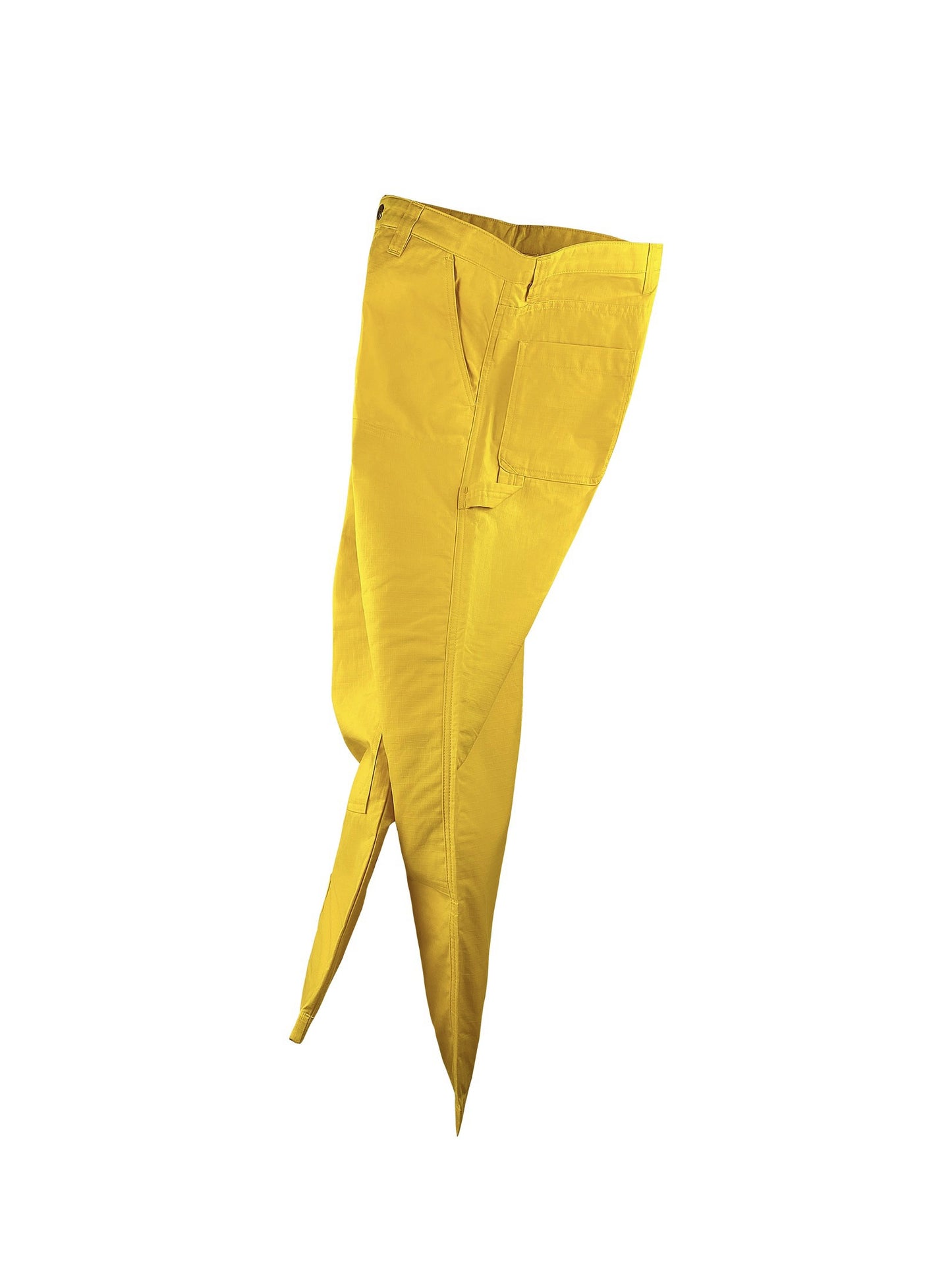 Stüssy Hose “Waxed Cotton Ripstop Work Pant” - yellow