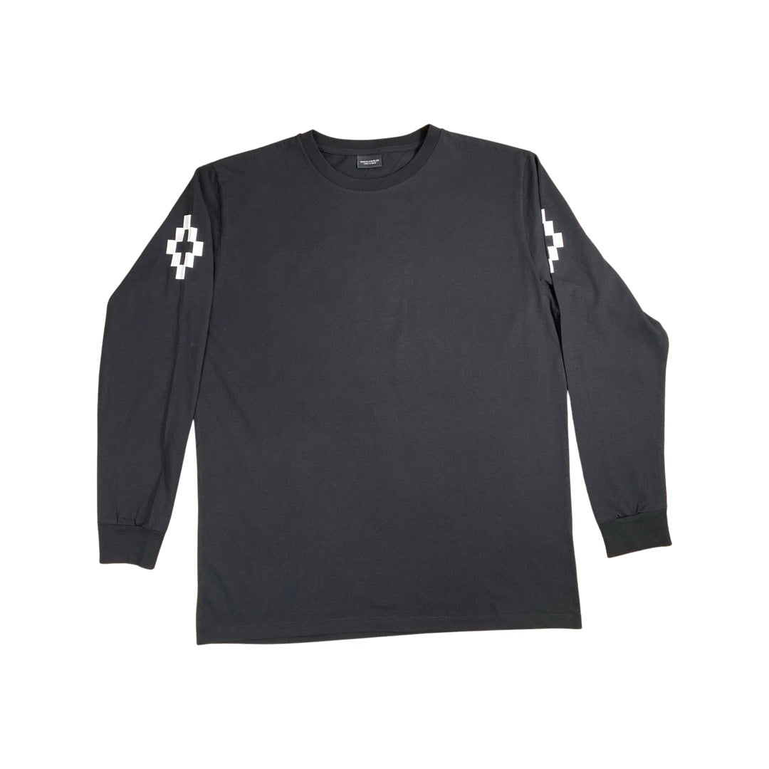 Marcelo Burlon T-Shirt LS “STAFF” -black
