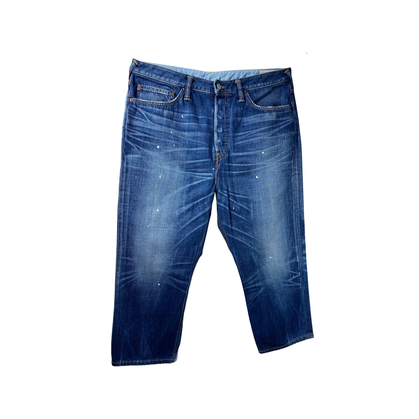Evisu Hose Jeans "HT Jeans, BLUE INSERT, DAICOCK" -IND1