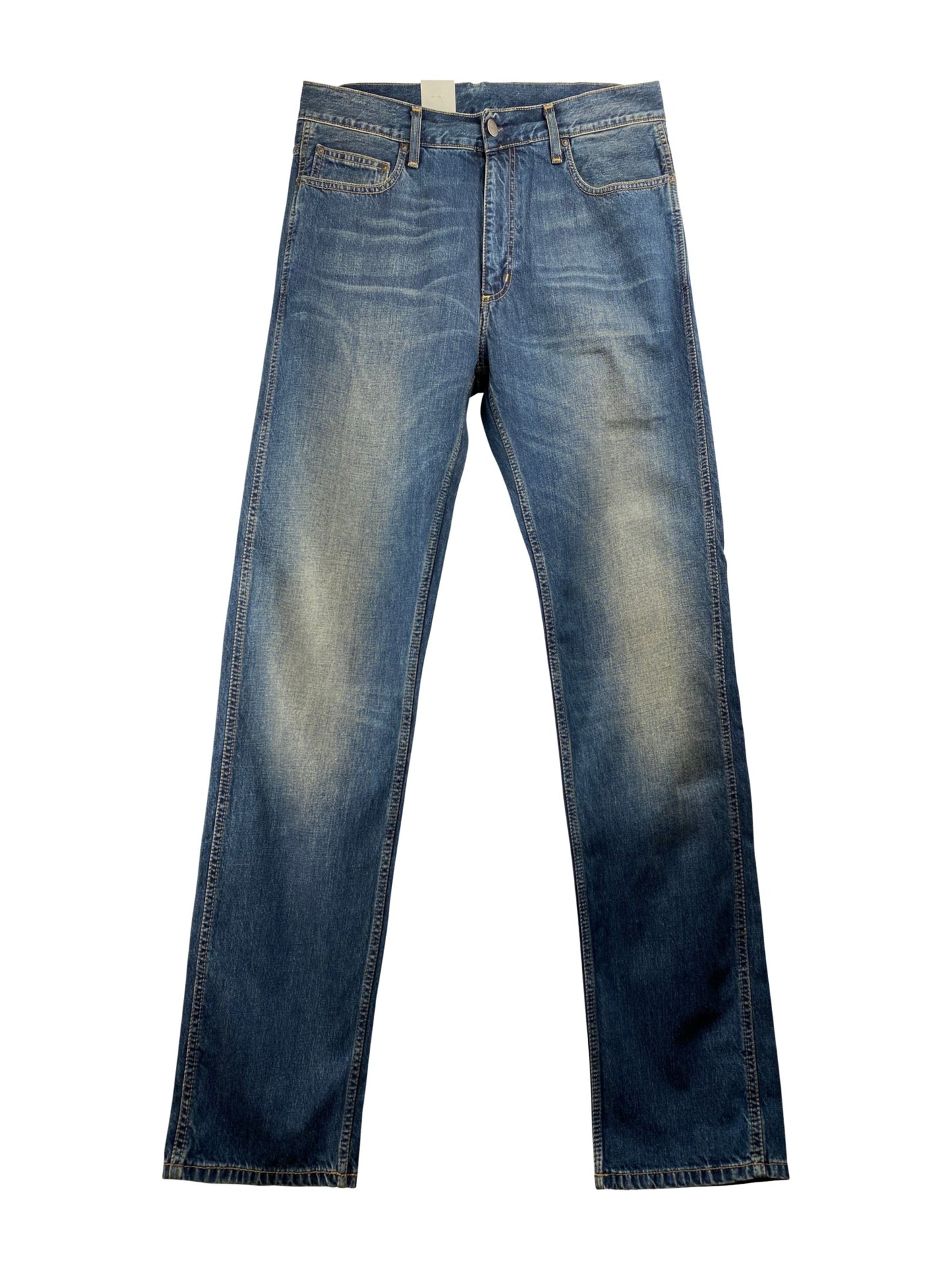 Carhartt Jeans “Western Pant II Hanford” - blue denim strand washed