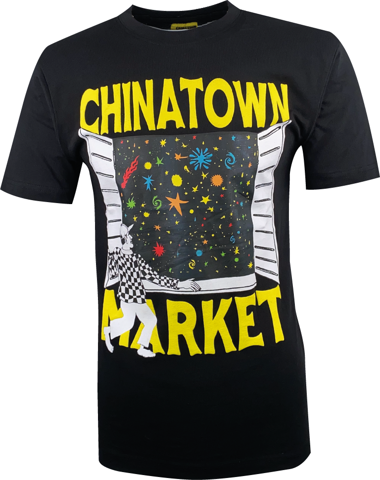 Chinatown Market Tee “Window“ - Black