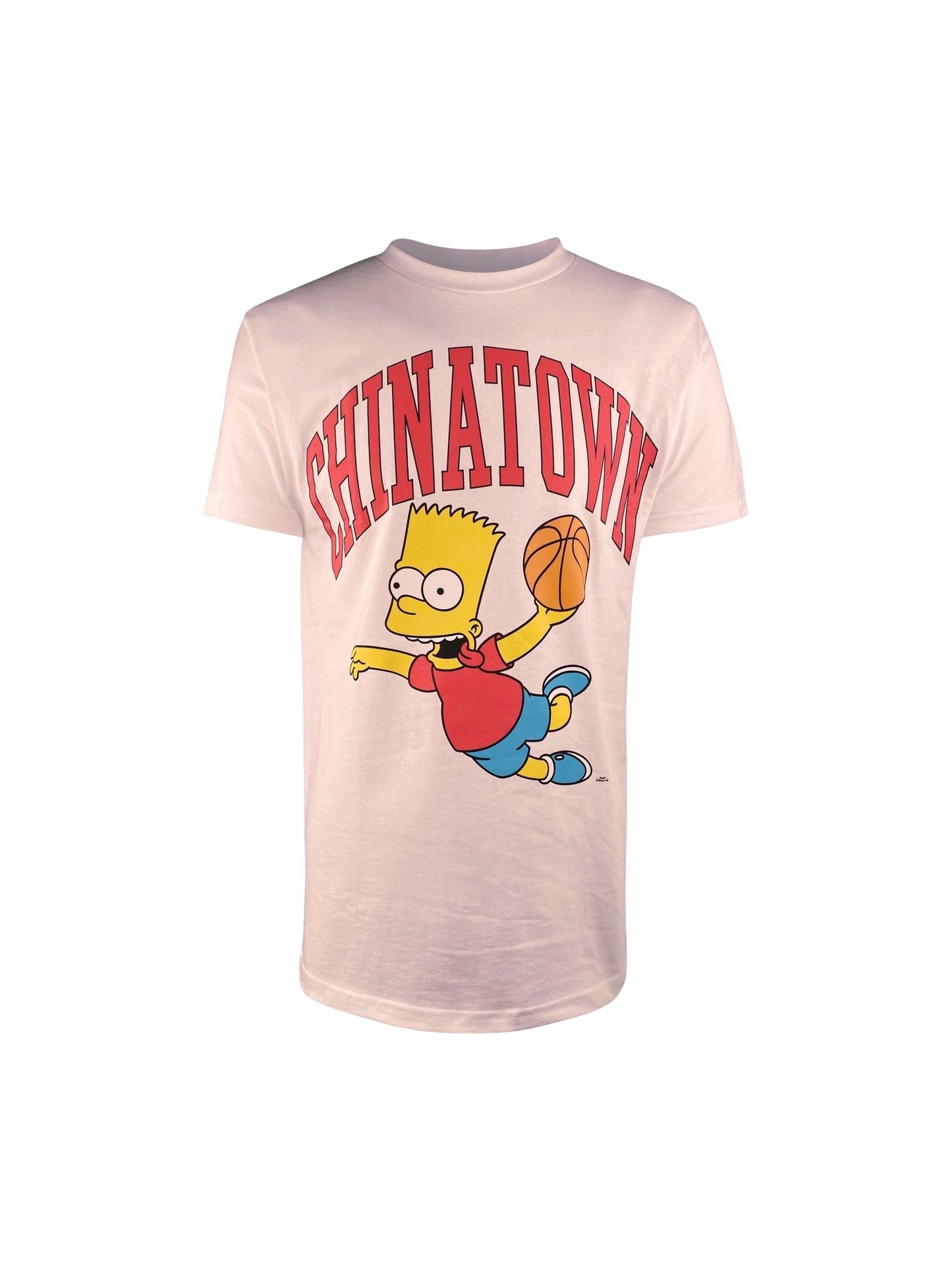 Chinatown Market T-Shirt “Market x The Simpsons Air Bart Arc” -white