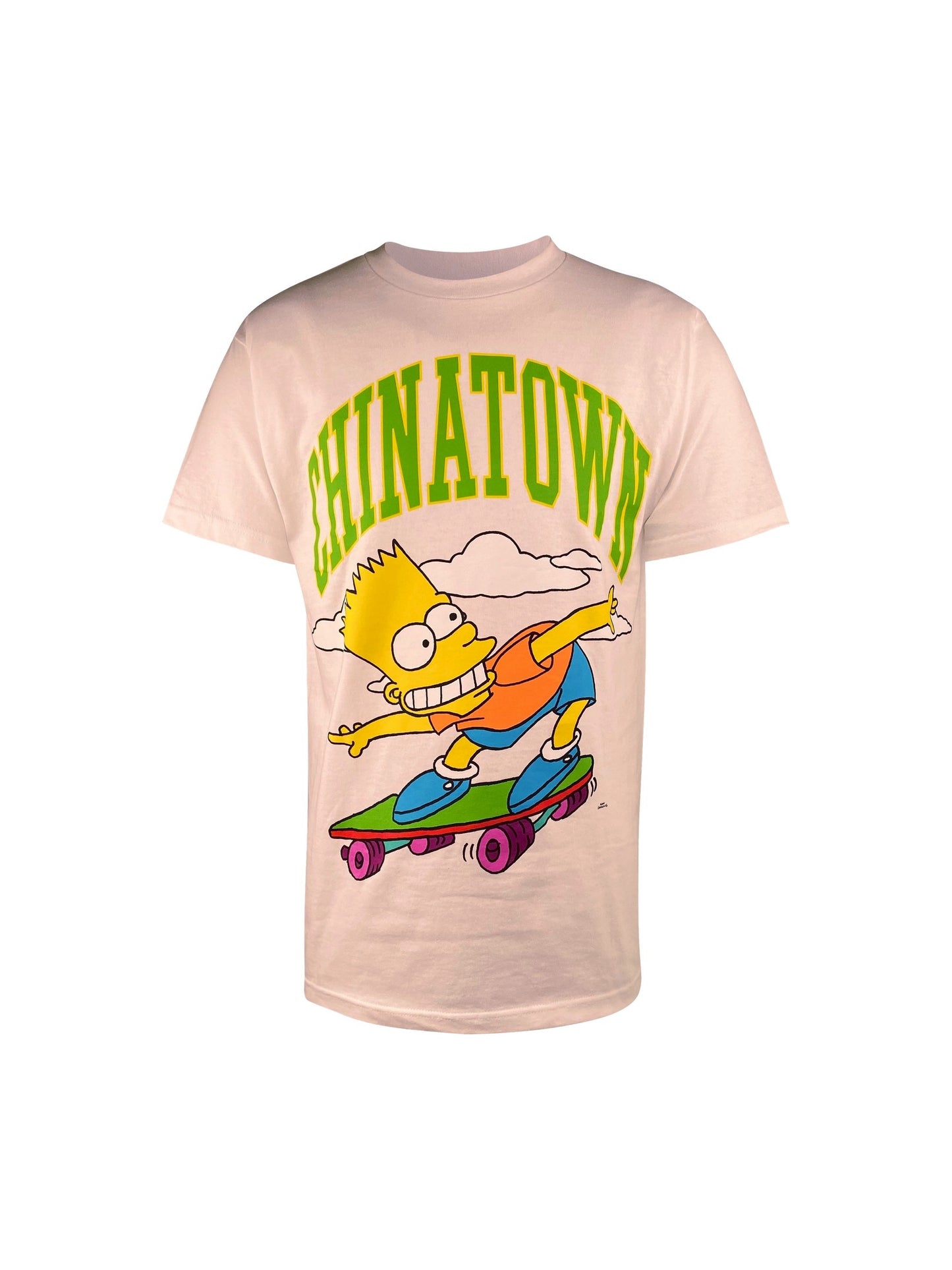 Chinatown Market T-Shirt “Market x The Simpsons Cowabunga Arc ” -white