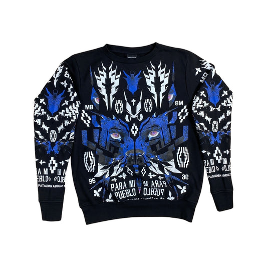 Marcelo Burlon Sweater “PUEBLO CREW” -black/multi