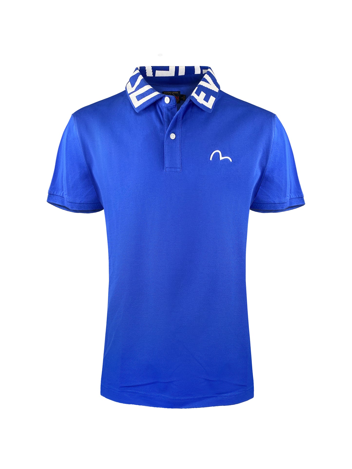 Evisu Polo T-Shirt "Collar&Daicock" - Blue