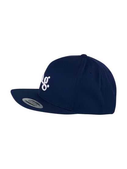 3D- O.G. Stick in Weiß auf der Frontseite, Innenschirm grün Weiß/Marineblau Verstellbarer Snapback Verschluß, Umfang 60cm, XLarge Bekleidung, X-Large Kappe, X_Large Marke