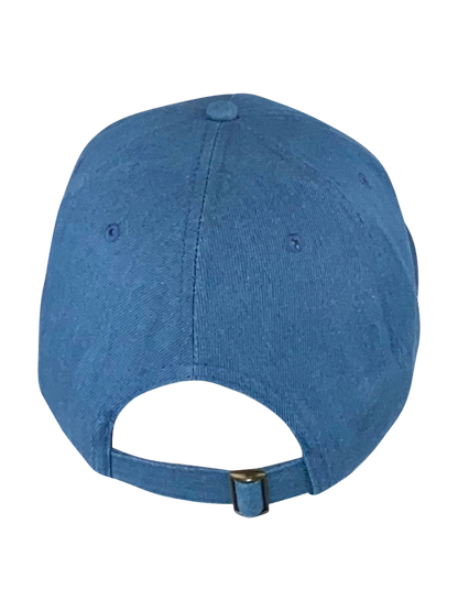 X-Large Stick auf der Frontseite, Denim Look  Blau, X_Large Affenlogo, Cap