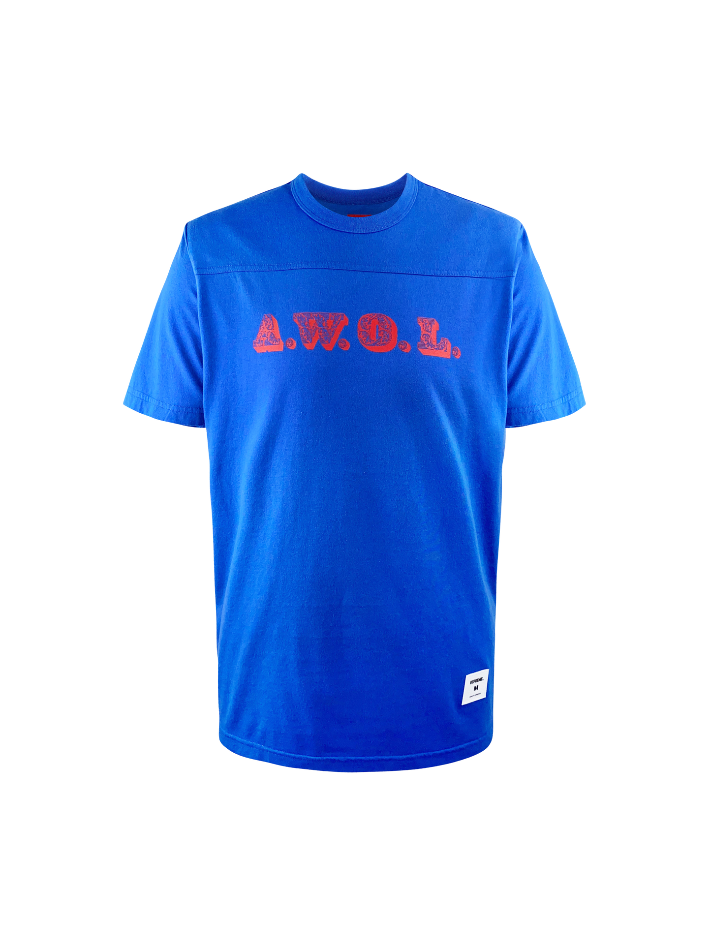 Supreme Tee "AWOL Football" - Blue