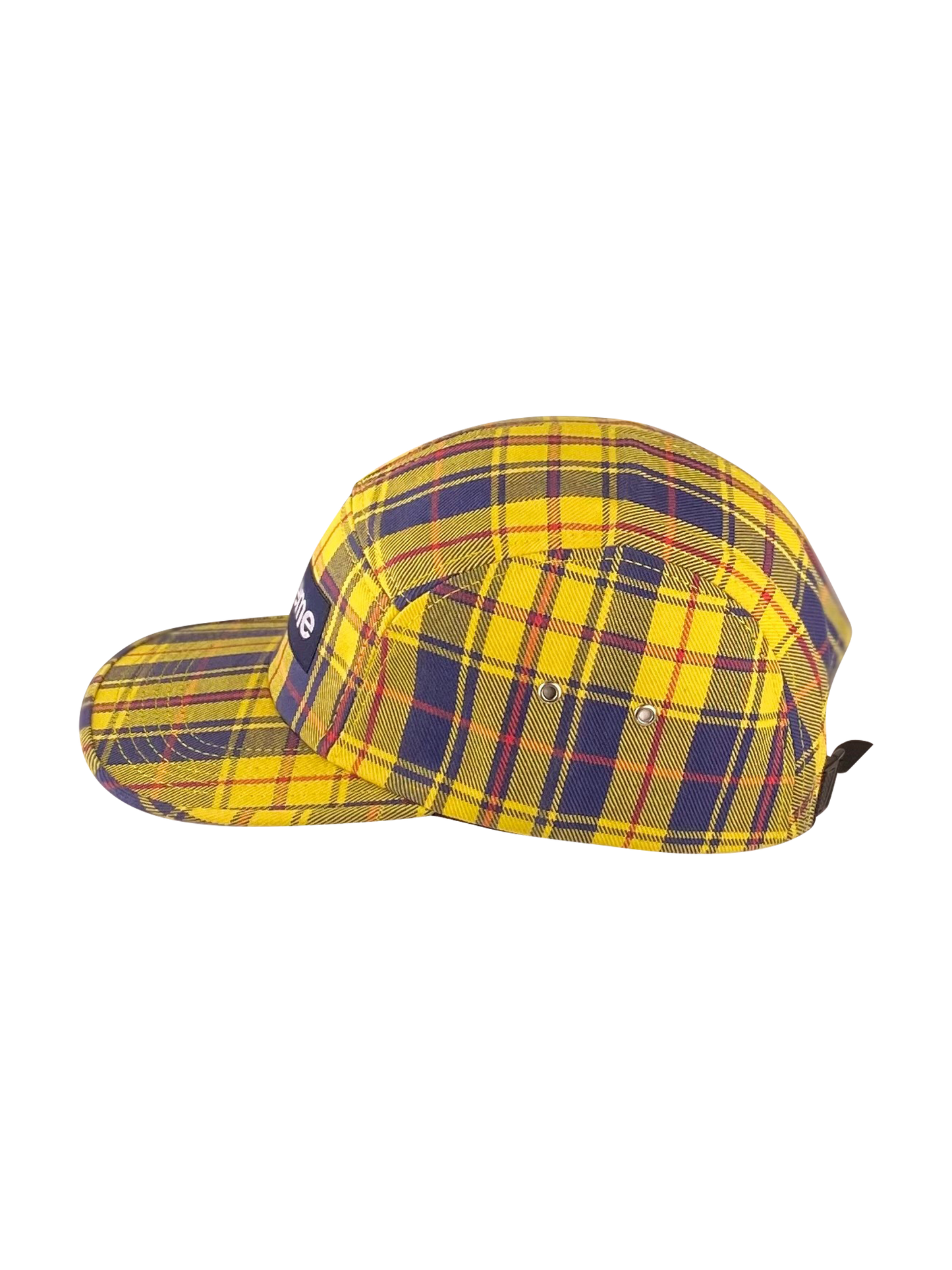 Supreme Cap „Yellow Tartan“ -yellow