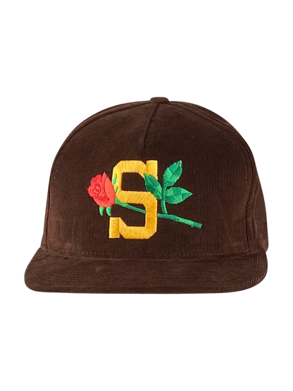 Supreme Cap "Rose corduroy" - Brown