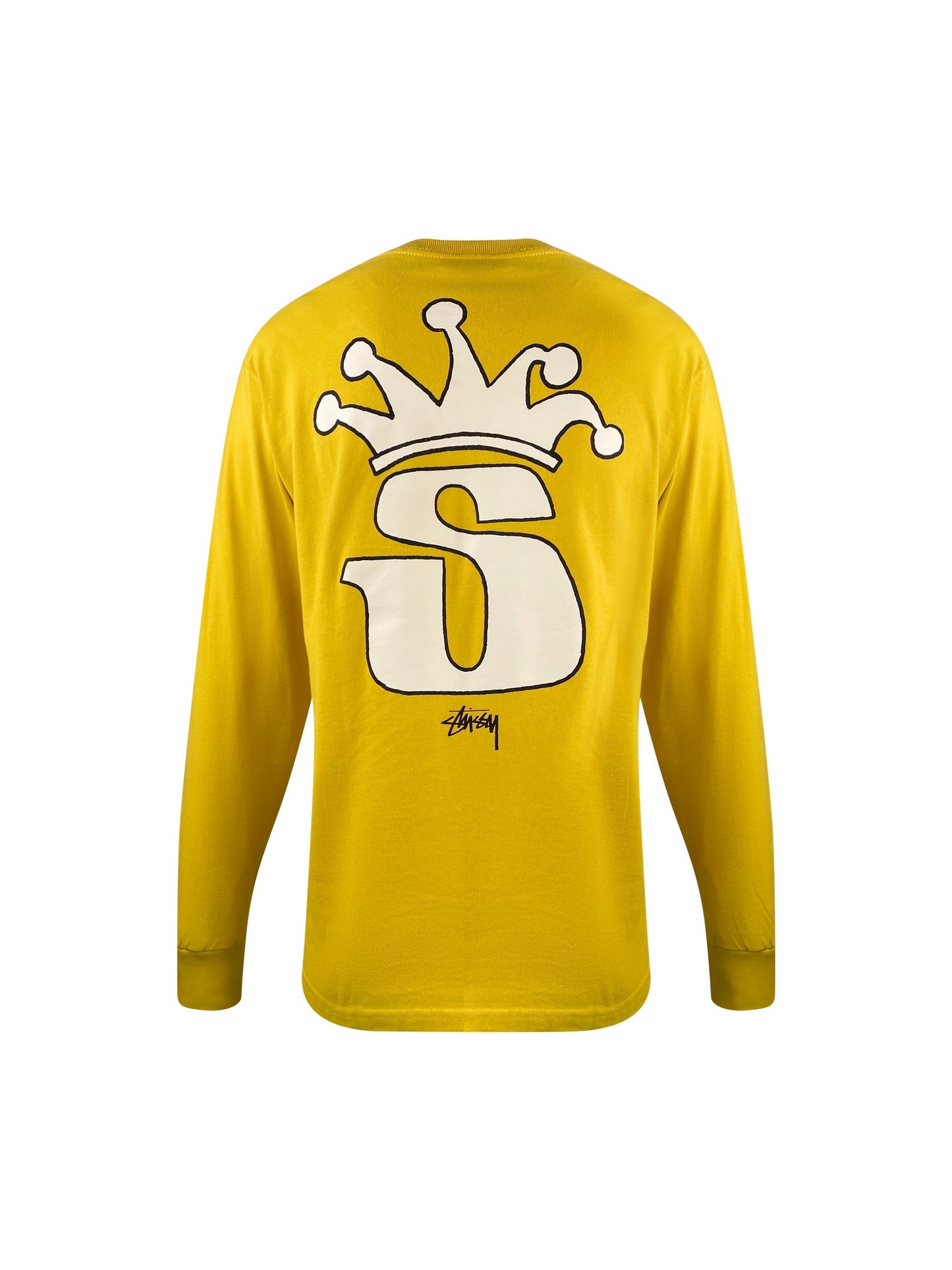 Stüssy Longsleeve "Stock crown LS TEE" - Yellow