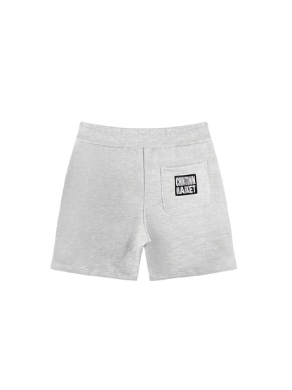 Chinatown Market Shorts „Triple Arc Sweatshorts“ -ash grey