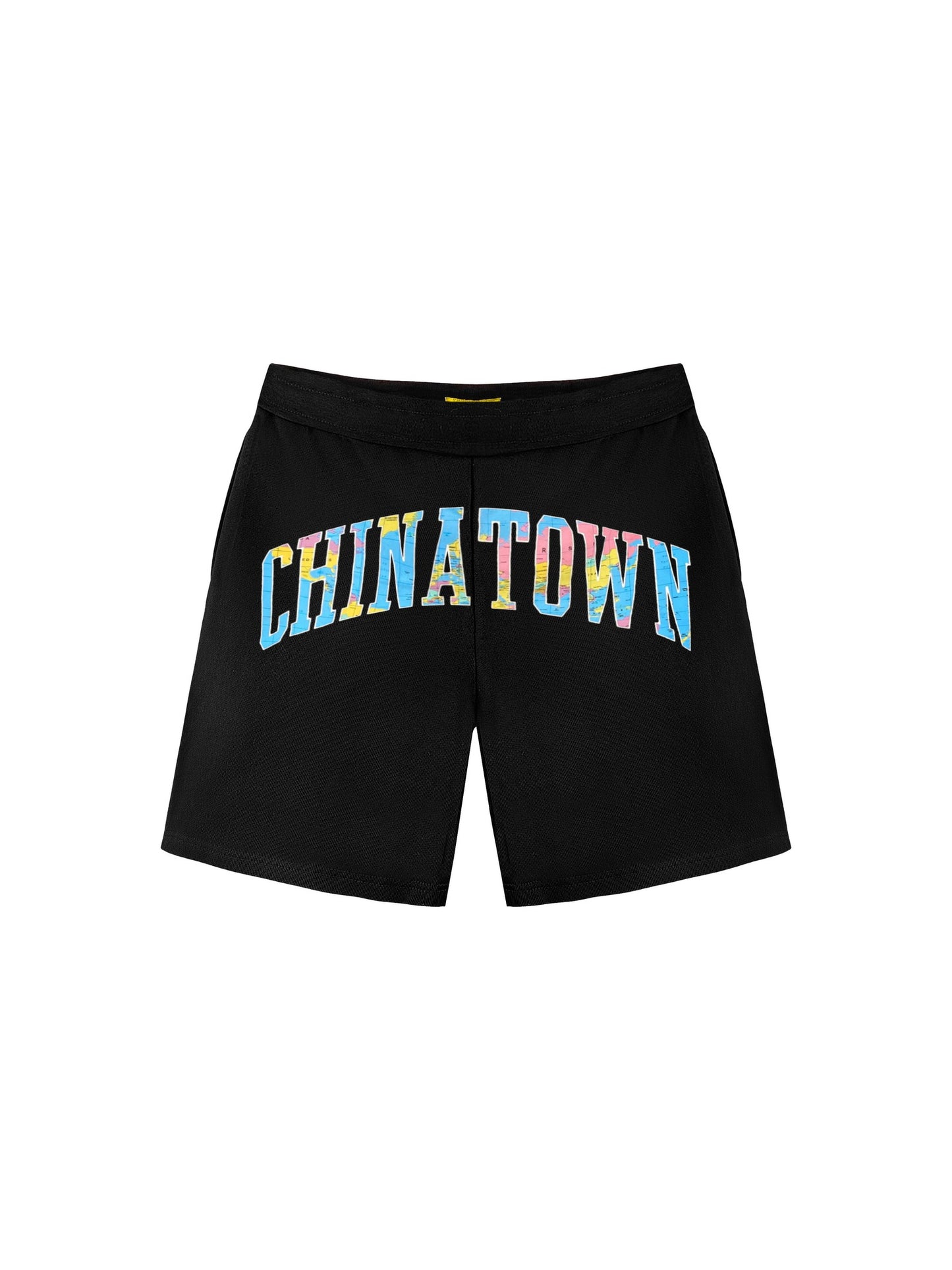 Chinatown Market Shorts „Globe Arc 2.0“ -black