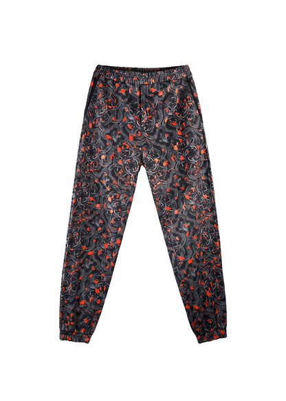 Marcelo Burlon Hose „Los Andres Pant All Over“ -grey/red