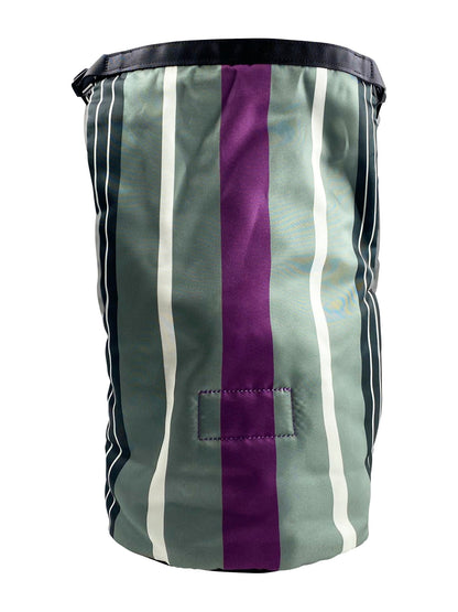 Noma Tasche „Small Porter Bag Stripe“ -purple/grey