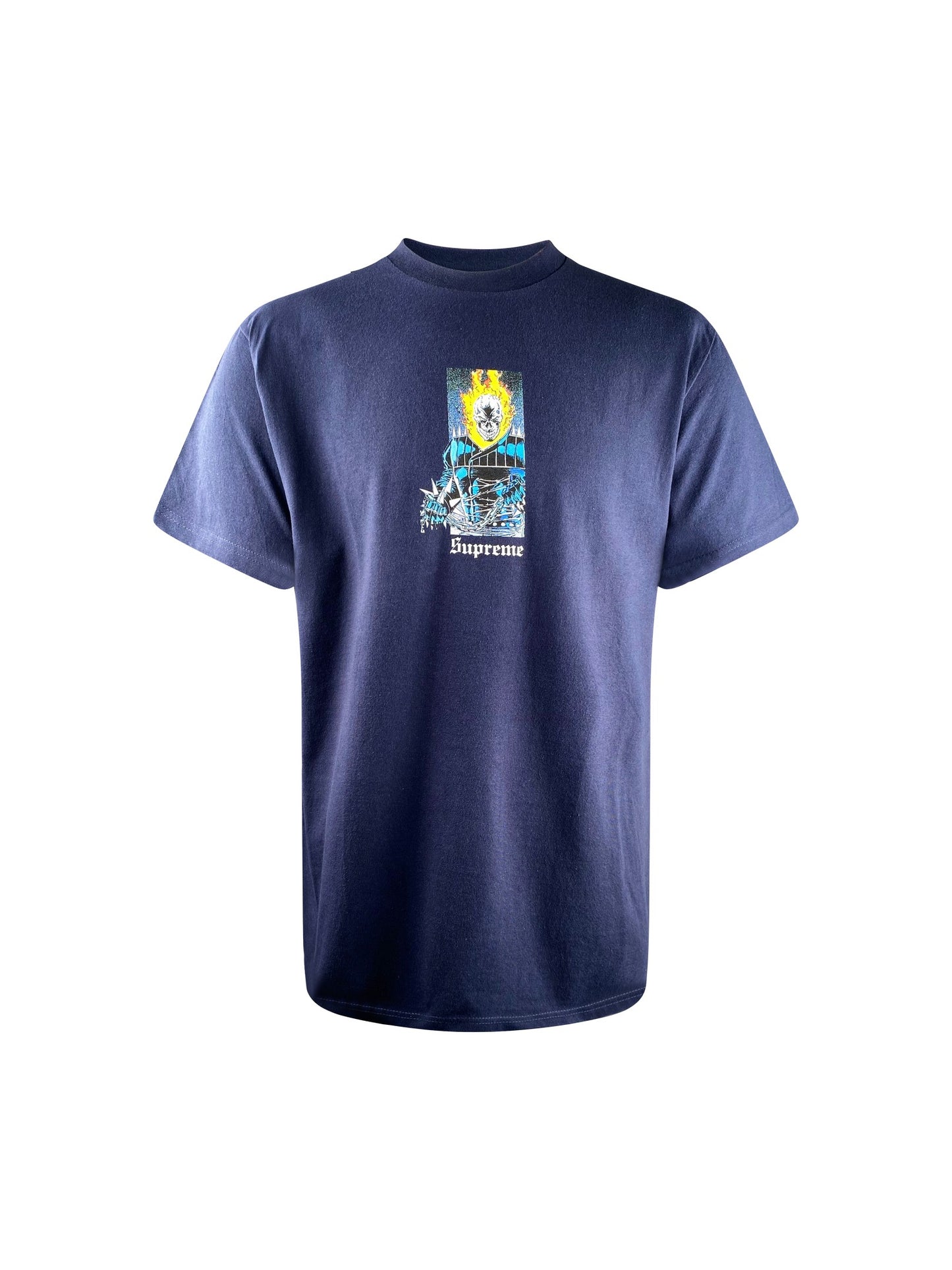 Supreme T-Shirt „ Ghost Rider“ -navy