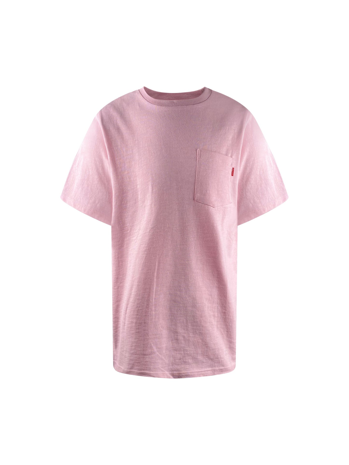 Supreme T-Shirt "Logo Pocket" -pink