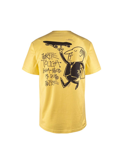 Stüssy T-Shirt “Waiter Tee” -lemon