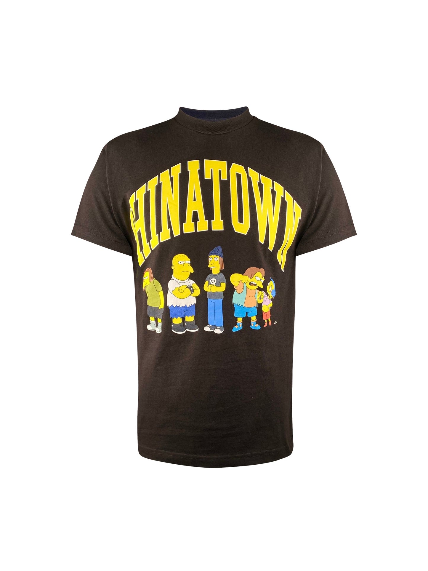 Chinatown Market T-Shirt “Market x The Simpsons HaHa Arc ” -black